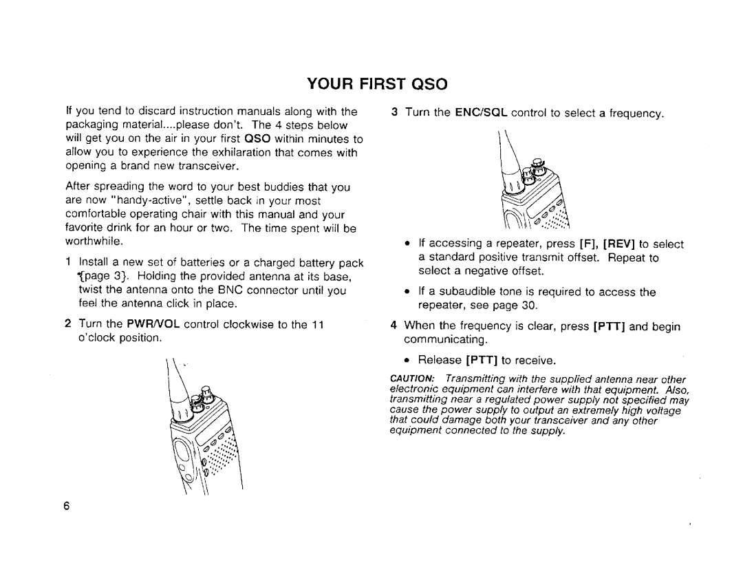 Kenwood TH-42E, TH-42AT, TH-22A, TH-42A/42AT/42E, TH-22E manual 