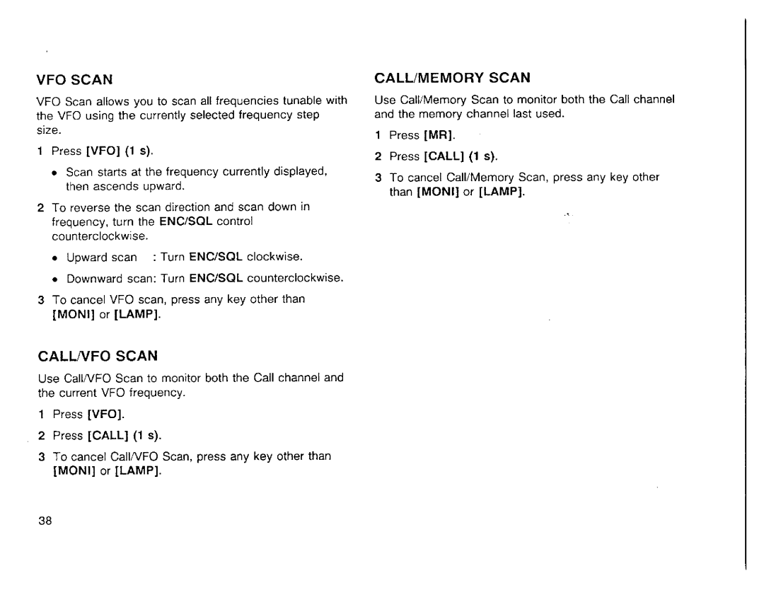 Kenwood TH-42E, TH-42AT, TH-22A, TH-42A/42AT/42E, TH-22E manual 