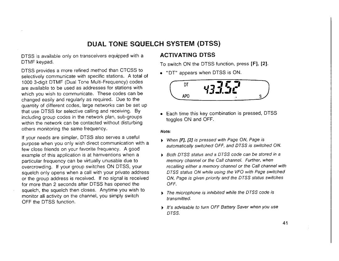 Kenwood TH-22E, TH-42E, TH-42AT, TH-22A, TH-42A/42AT/42E manual 