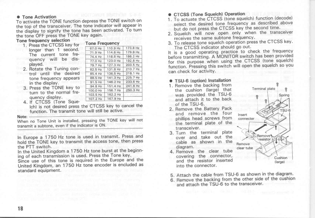 Kenwood TH-25A Series, TH-55AT Series, TH-45A Series manual 