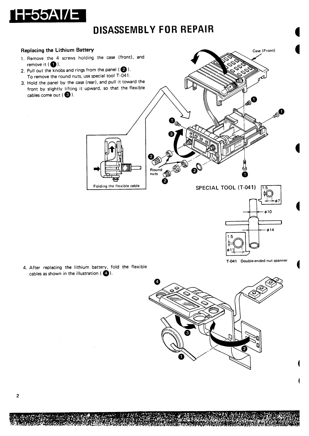 Kenwood TH-55AT7E manual 