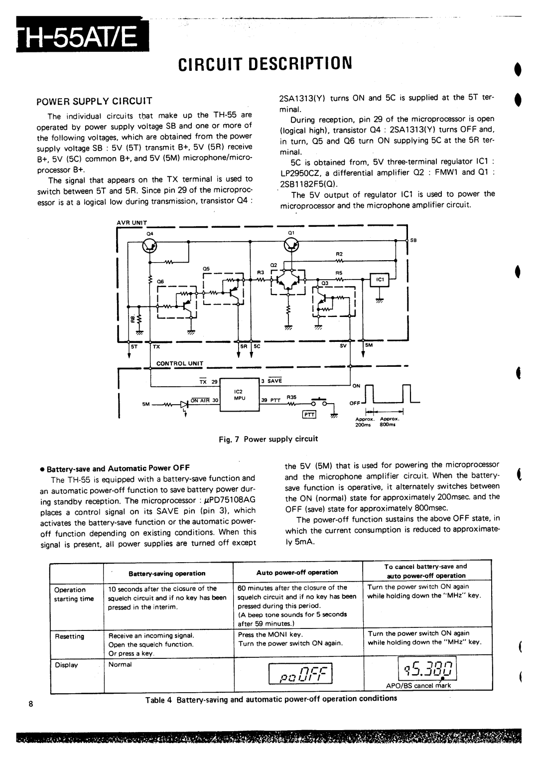 Kenwood TH-55AT7E manual 