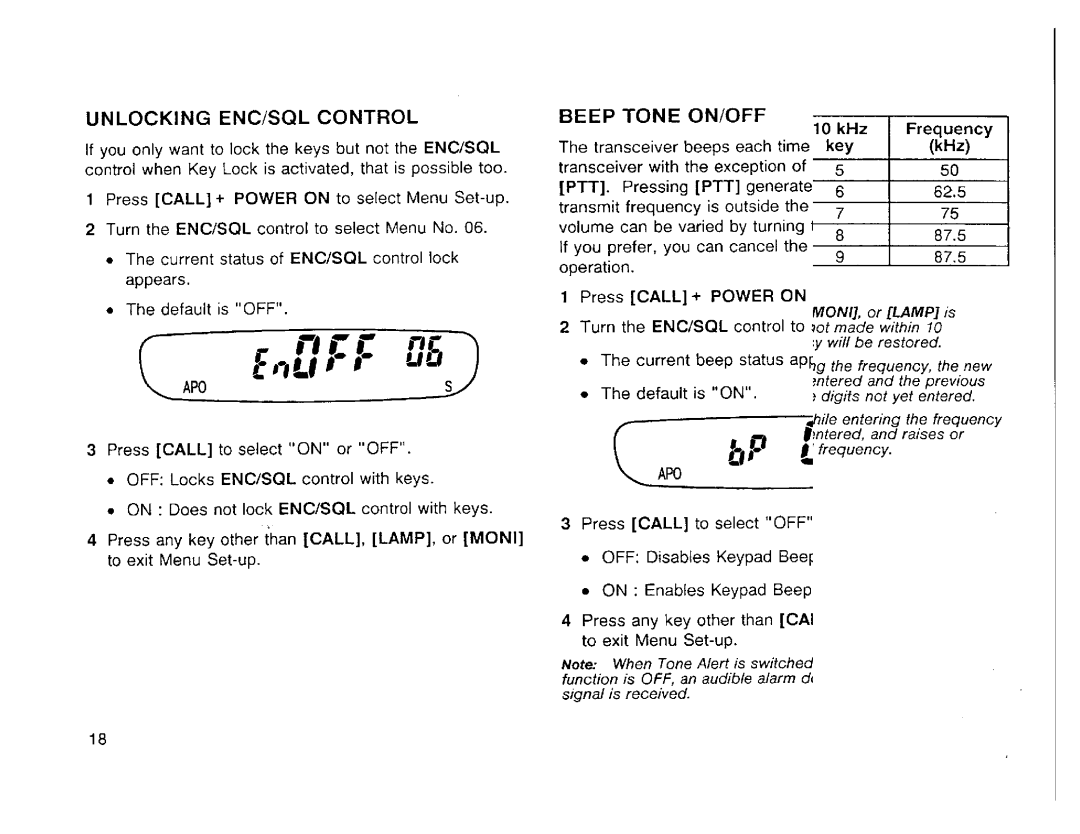 Kenwood TH22A, 22AT, 22E manual 