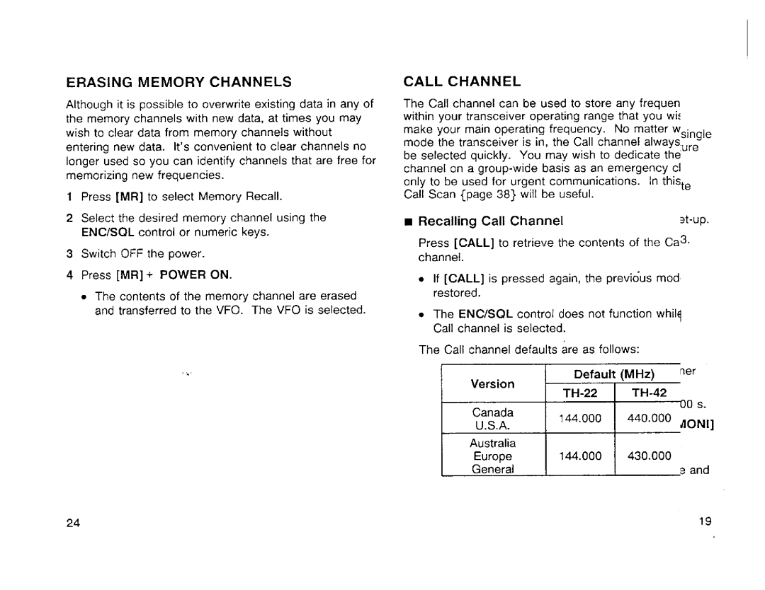 Kenwood TH22A, 22AT, 22E manual 