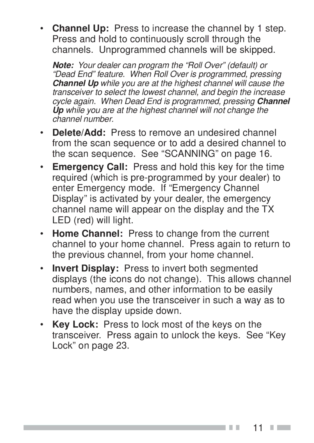 Kenwood TK-190 instruction manual 