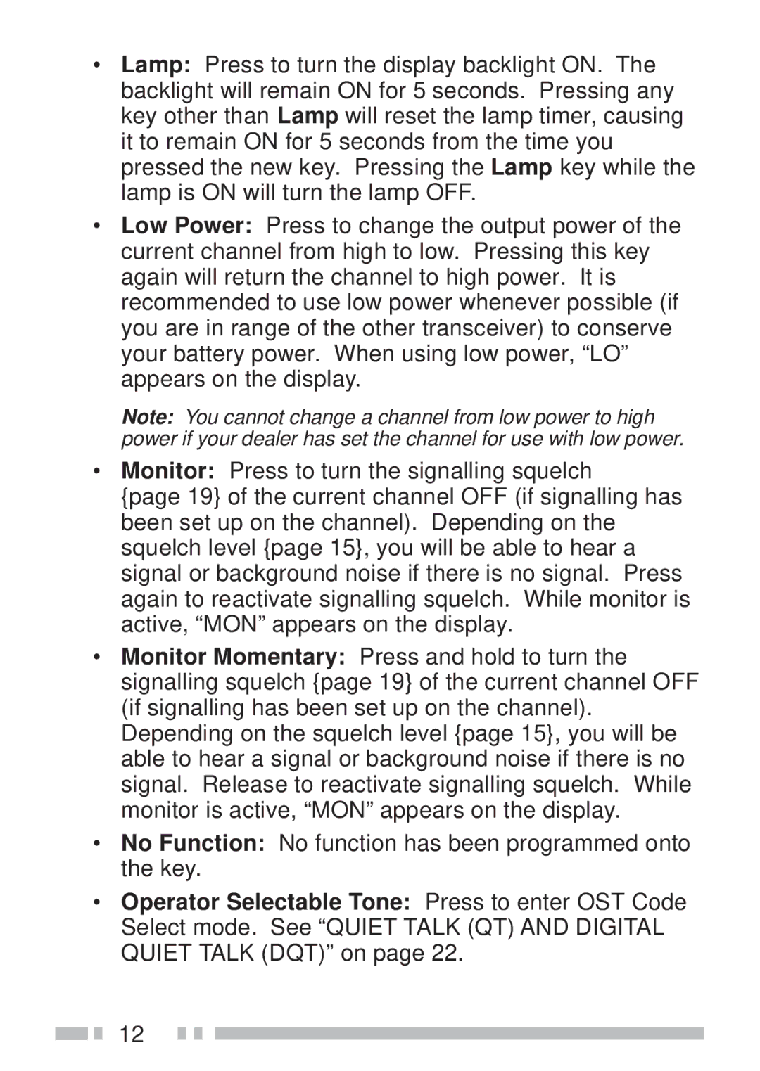 Kenwood TK-190 instruction manual 