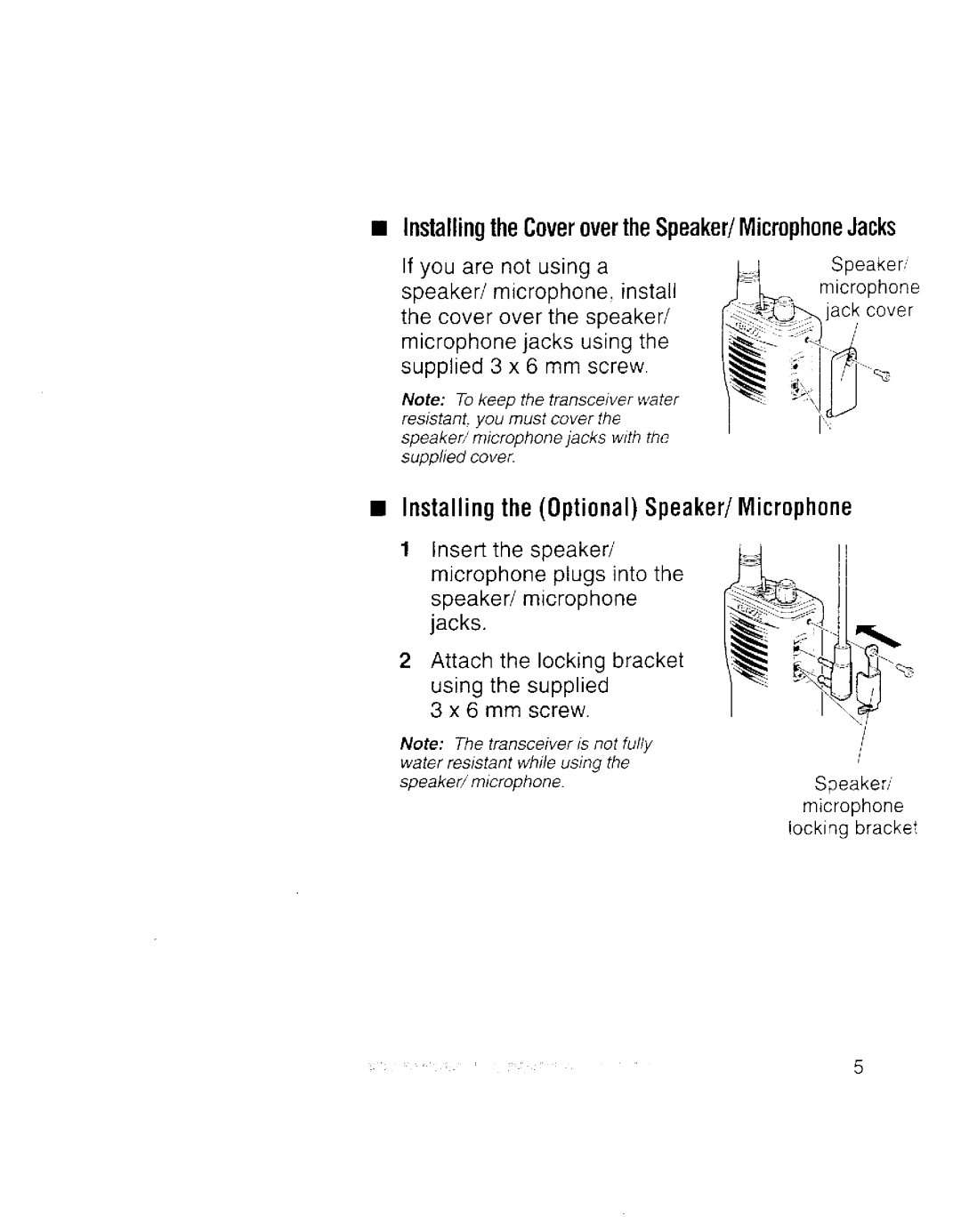 Kenwood 3100, TK-2100 manual 