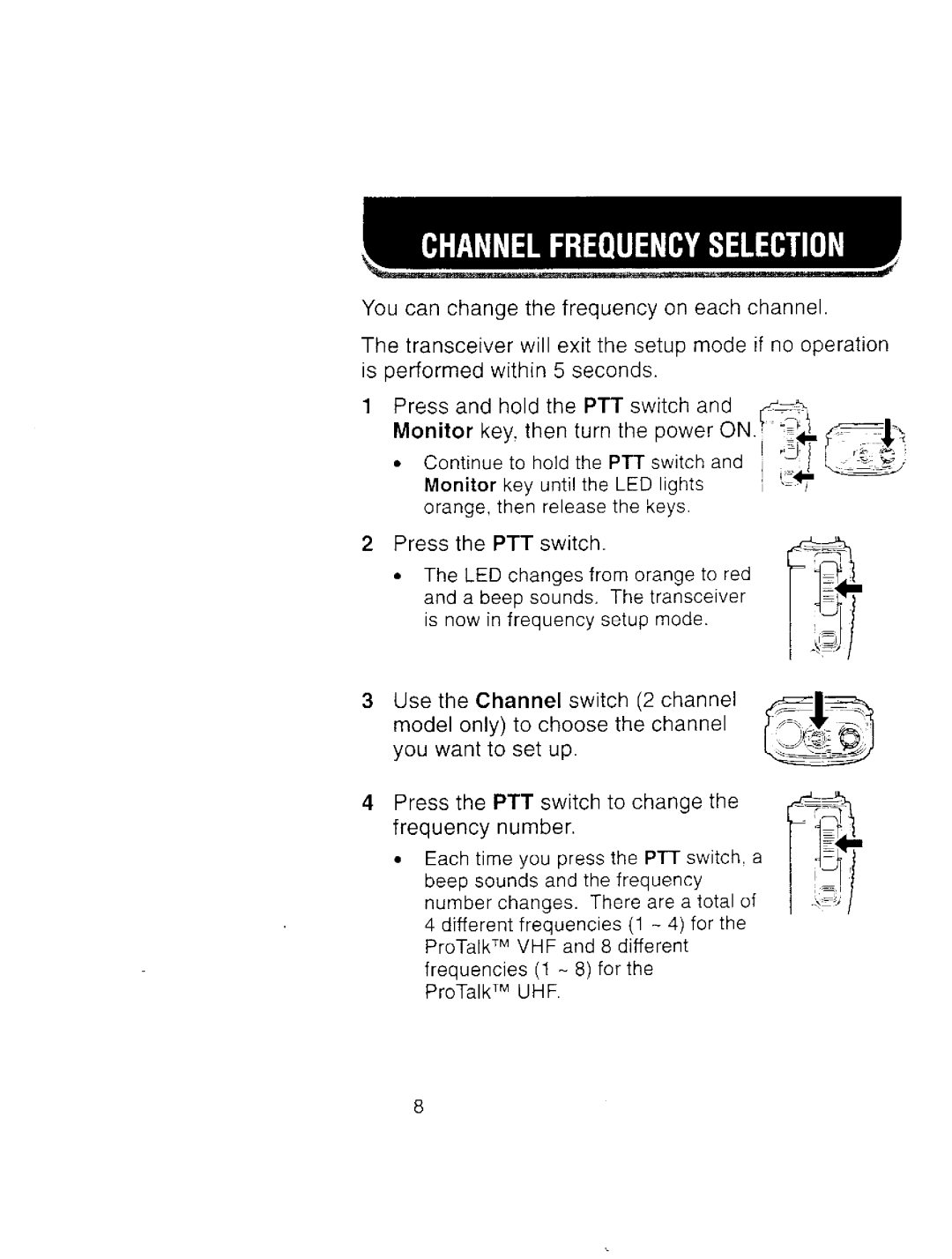 Kenwood TK-2100, 3100 manual 