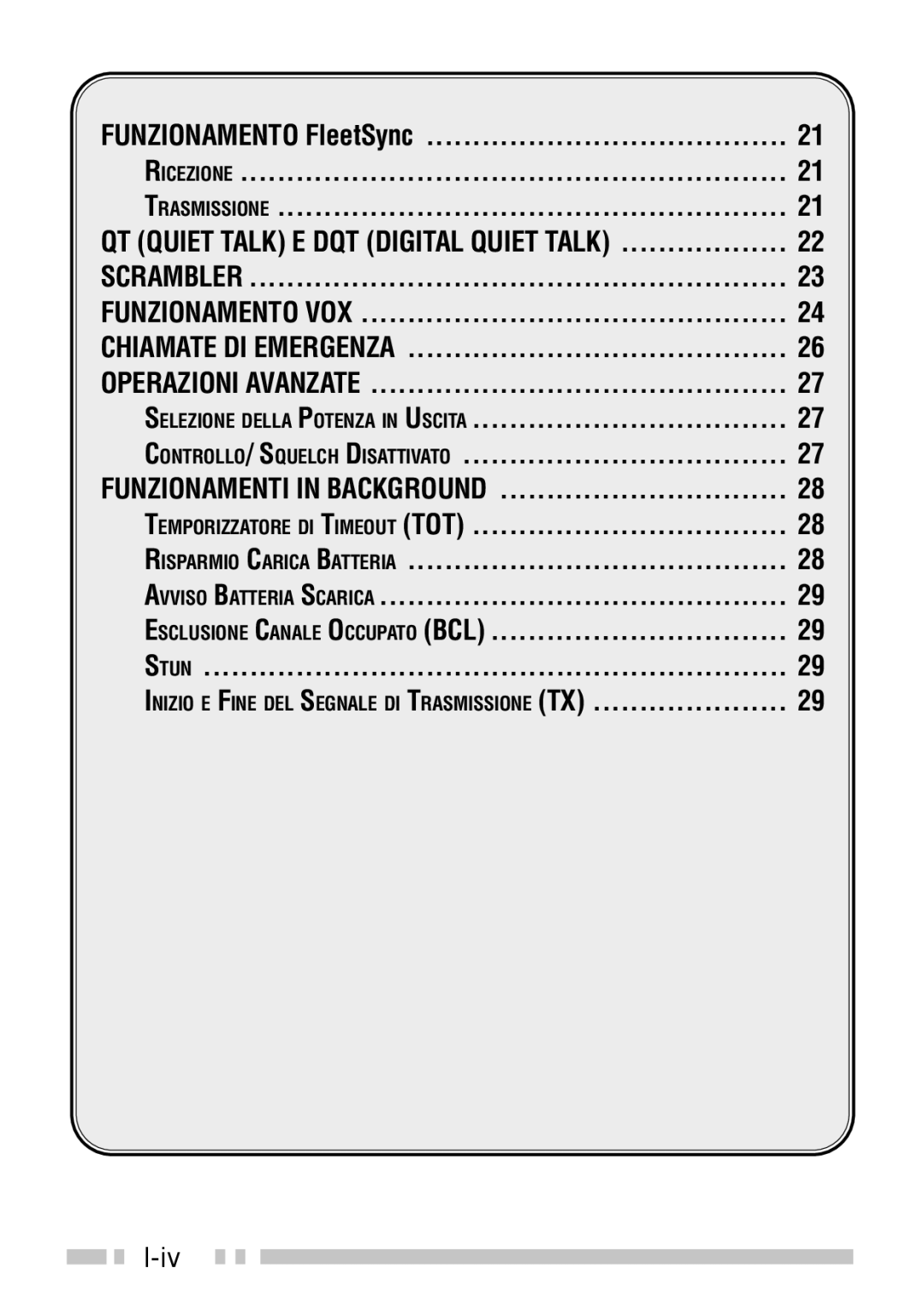 Kenwood TK-3160 instruction manual Funzionamento FleetSync 