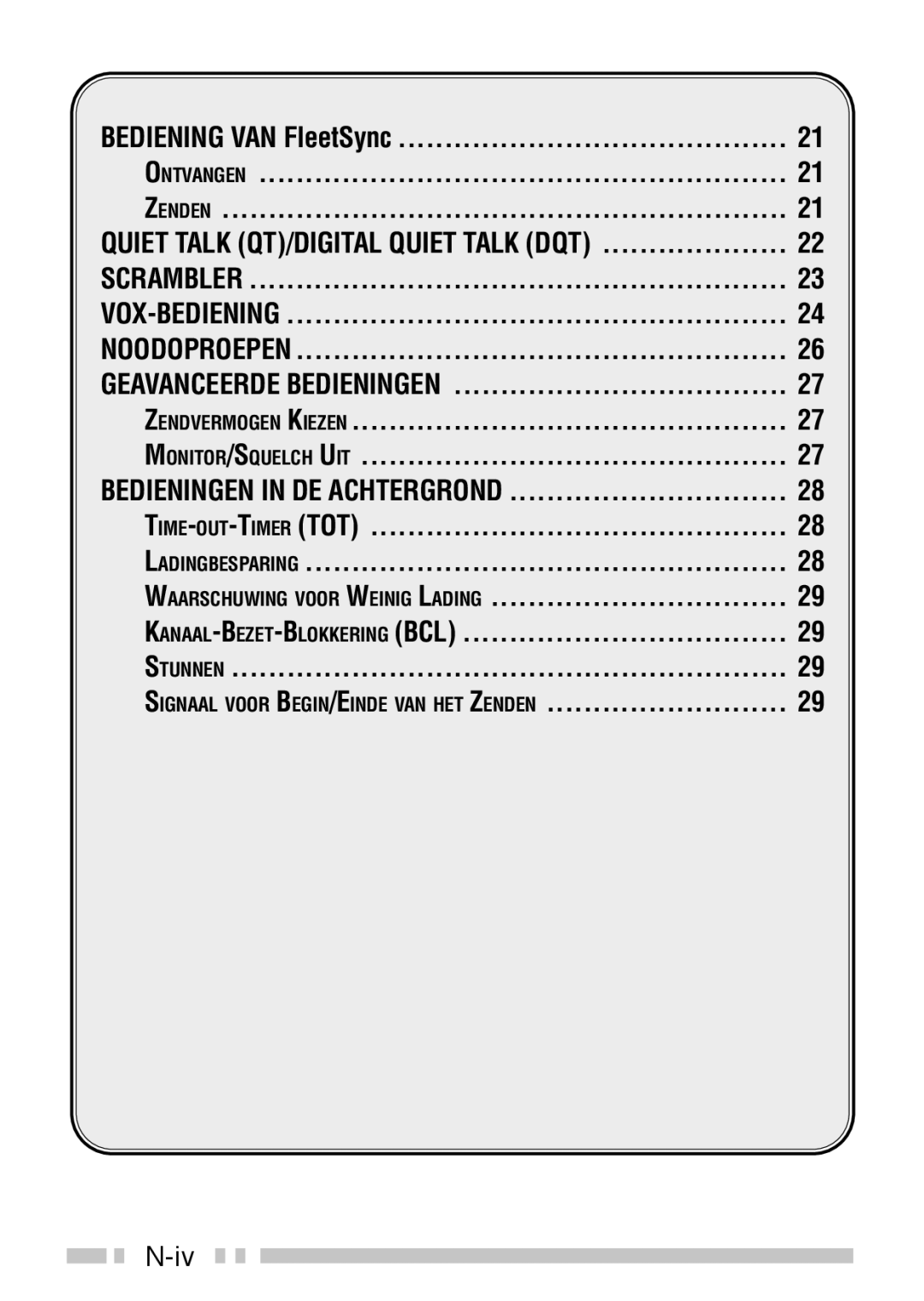 Kenwood TK-3160 instruction manual Bediening VAN FleetSync 