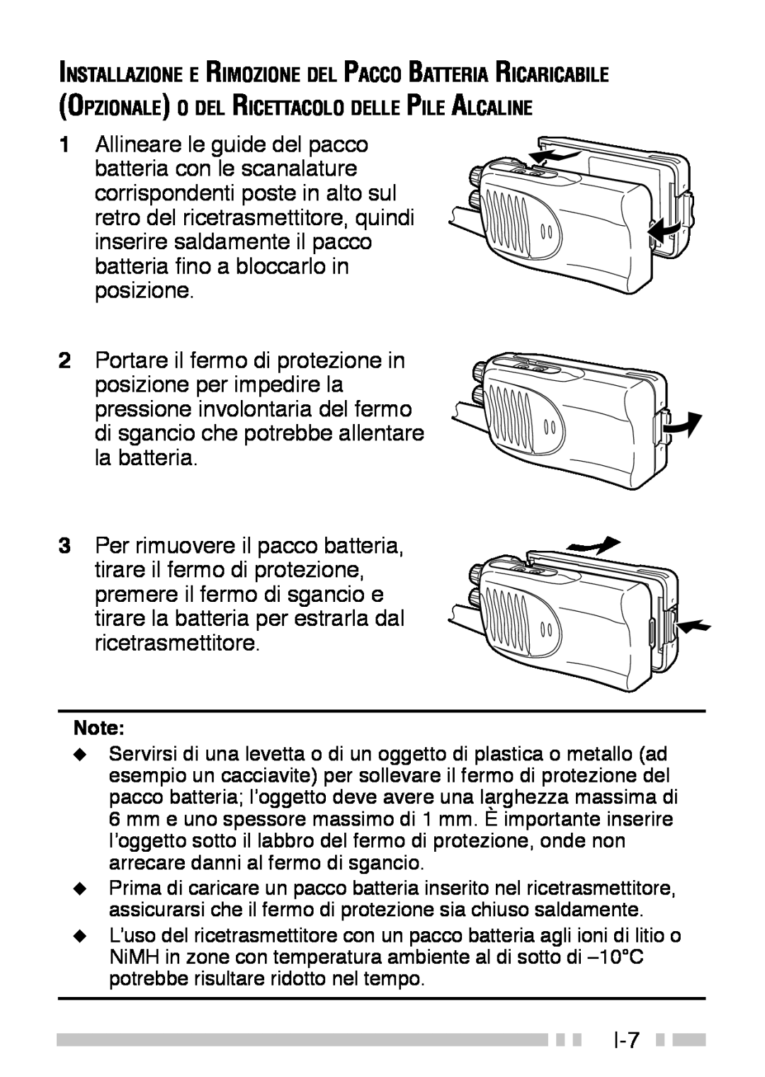 Kenwood TK-3160 instruction manual 1Allineare le guide del pacco 
