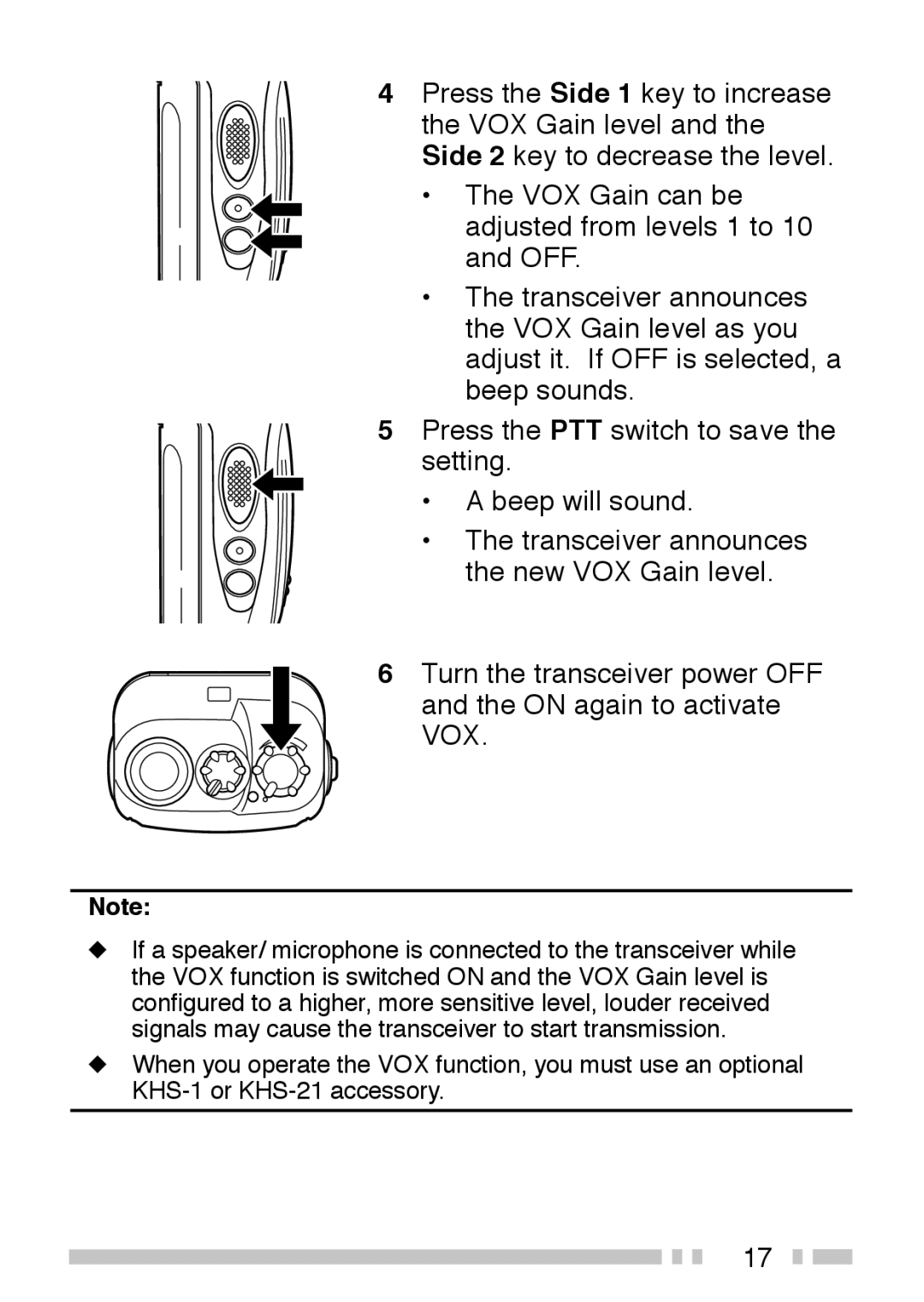 Kenwood TK-2202, TK-3202 instruction manual 