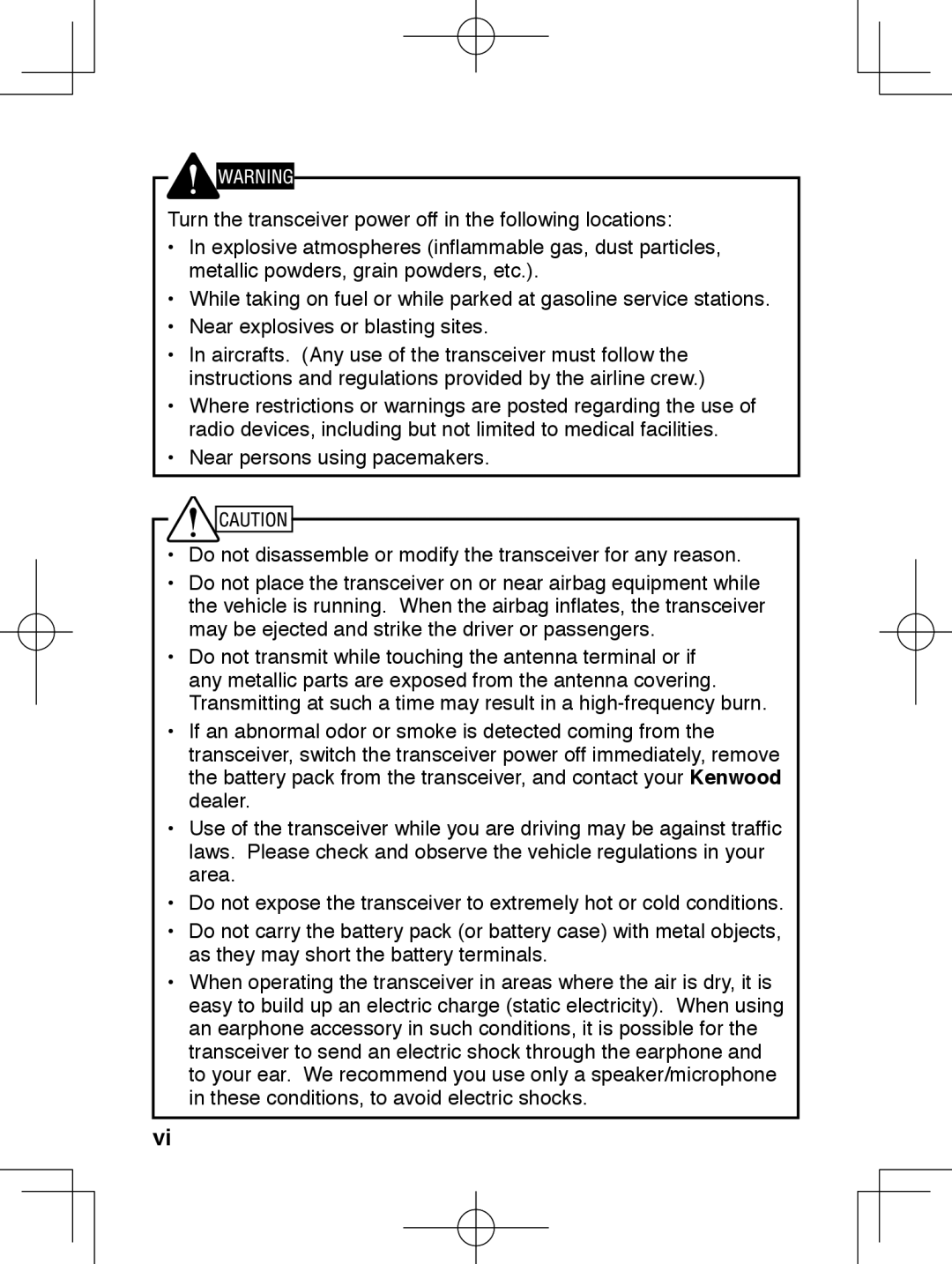 Kenwood TK-3230 instruction manual 