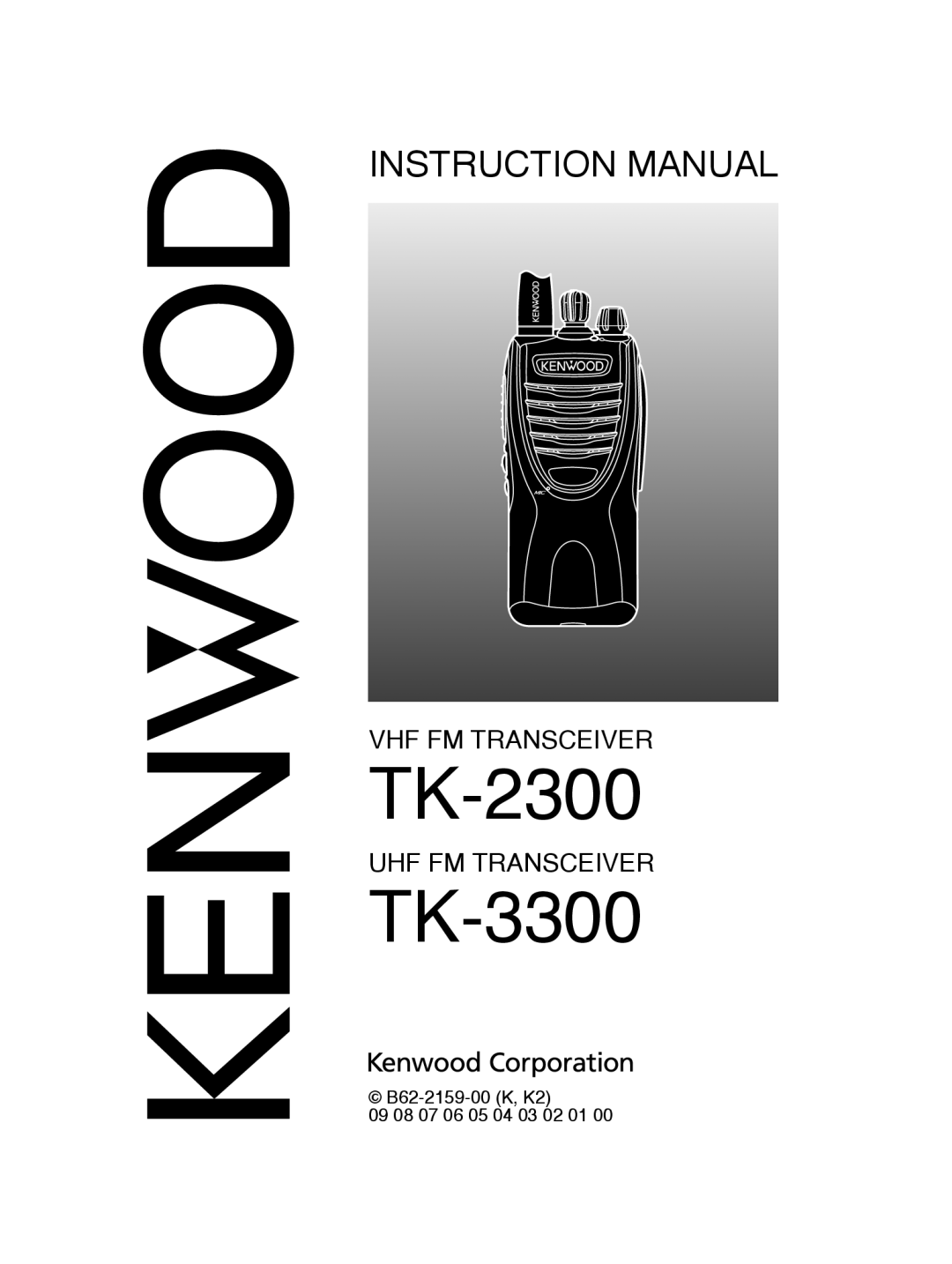 Kenwood TK-2300, TK-3300 instruction manual 