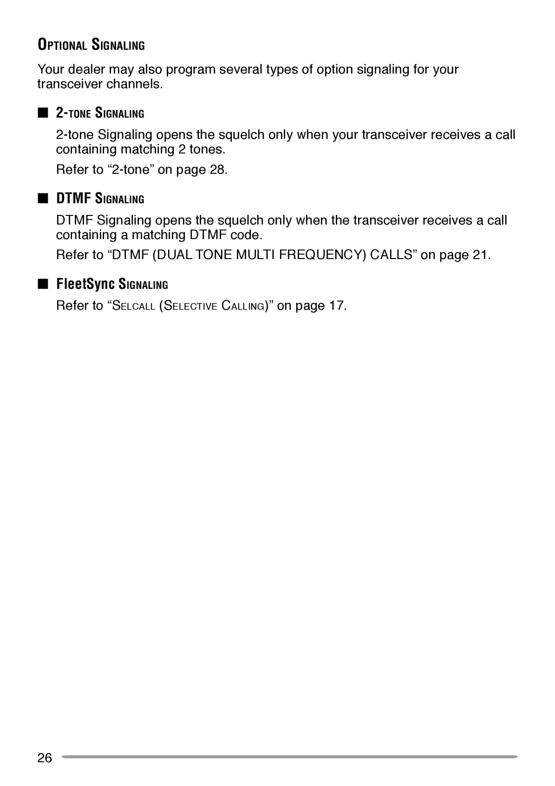 Kenwood TK-5710H instruction manual Refer to Selcall Selective Calling on 