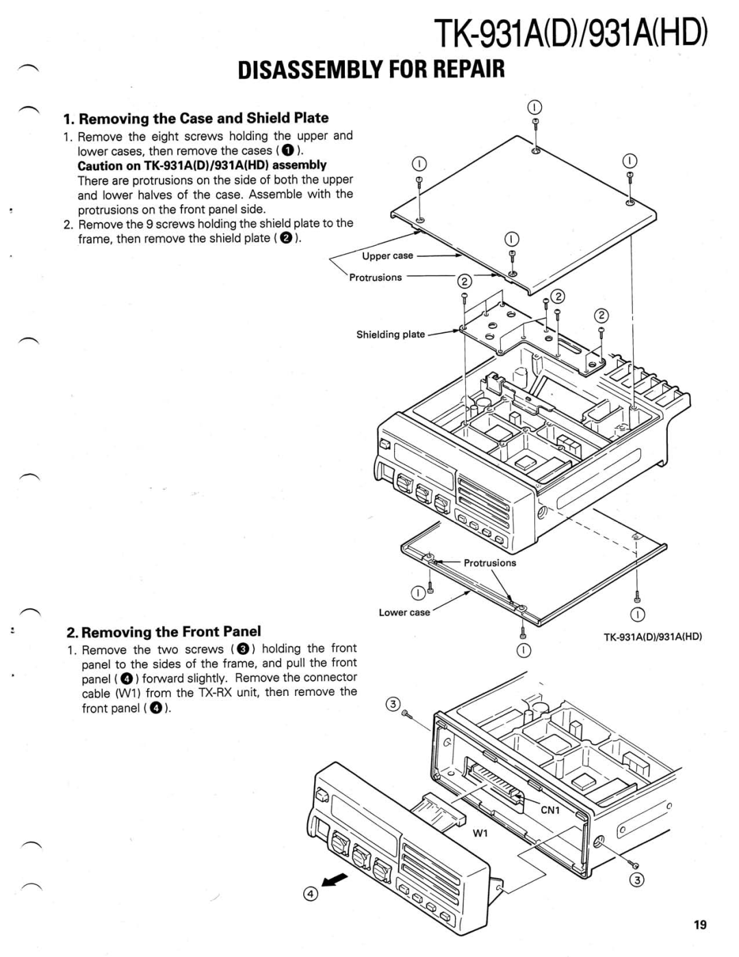 Kenwood TK-931A(D) manual 