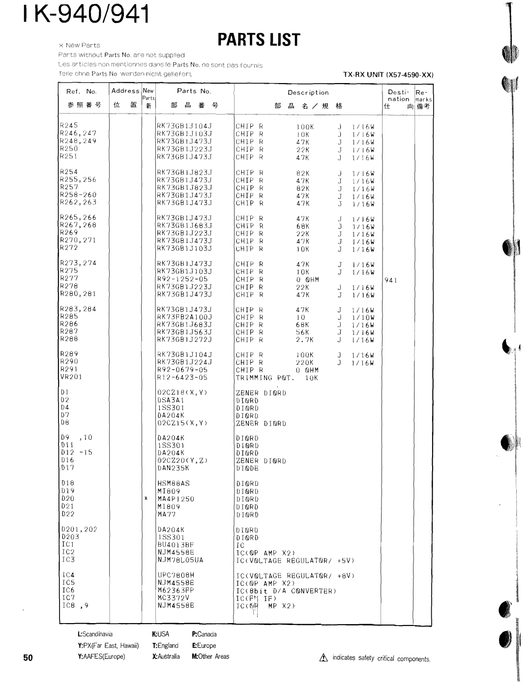 Kenwood TK-940 service manual 