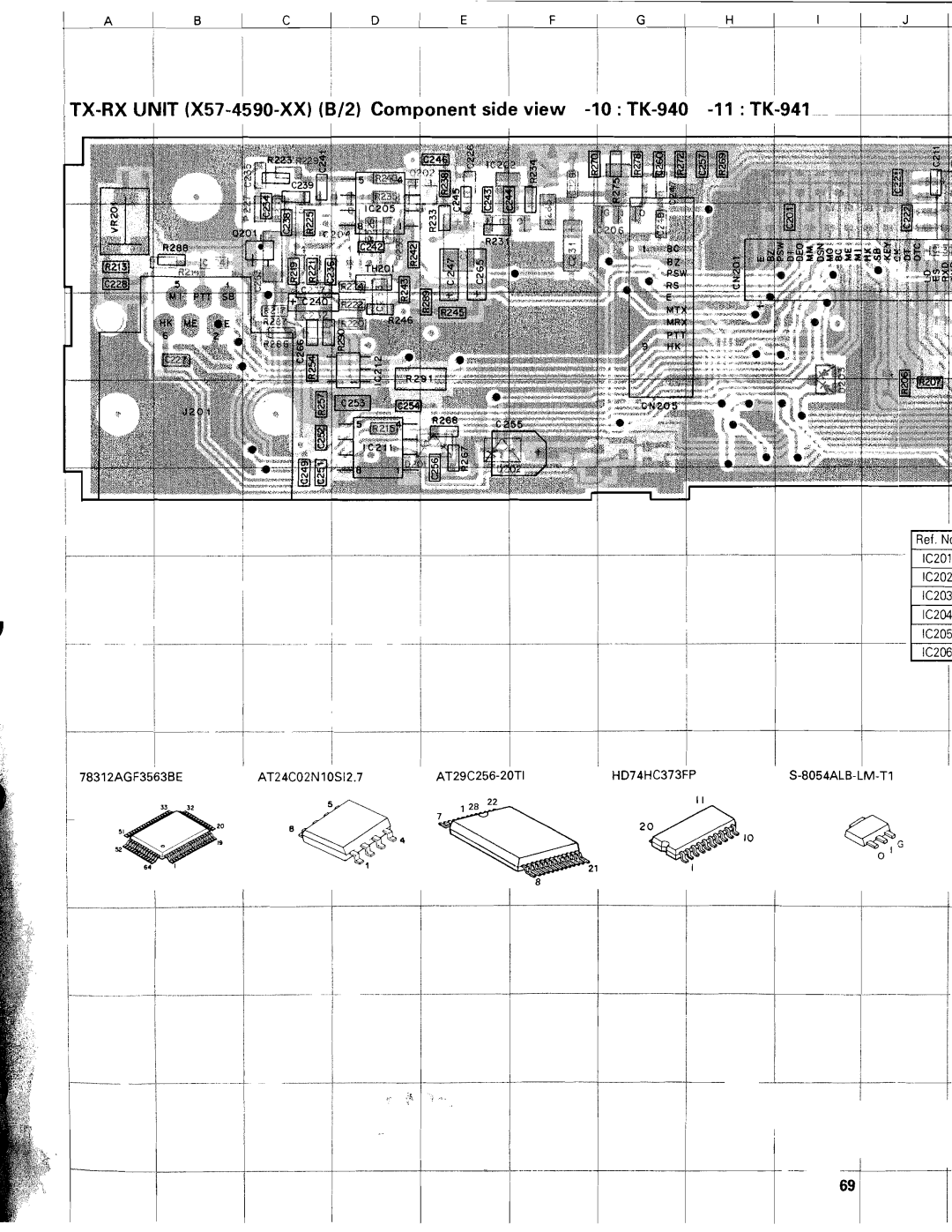 Kenwood TK-940 service manual IC20E 