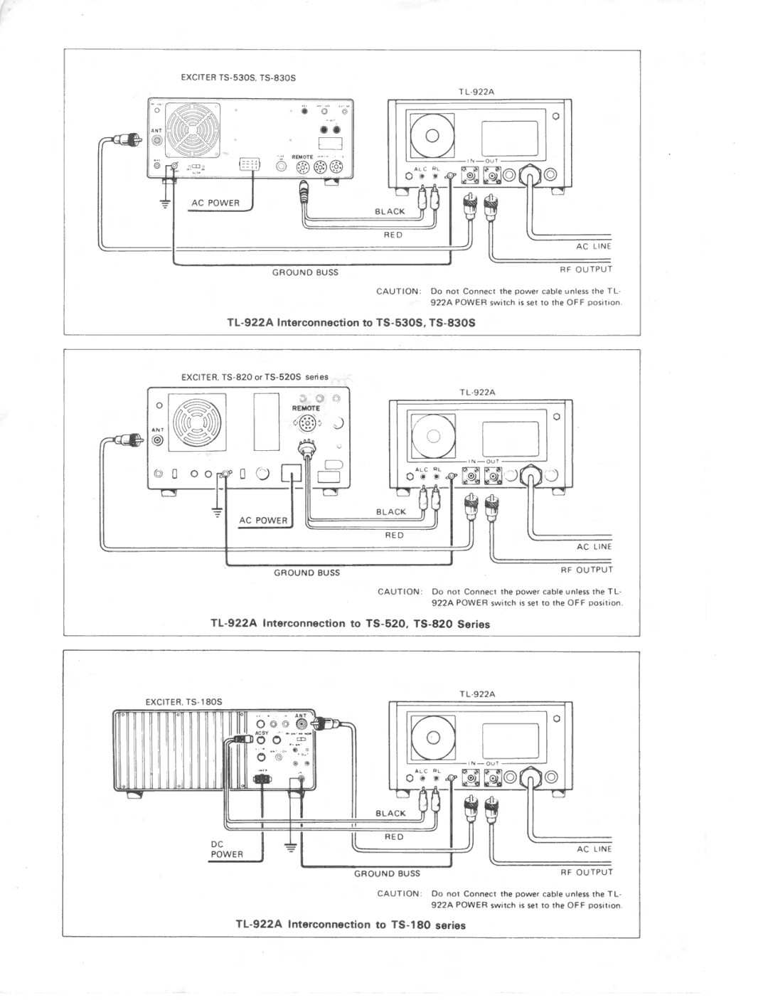 Kenwood TL-922A manual 