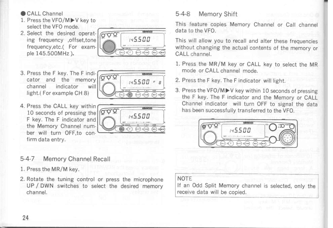 Kenwood TM-241E, TM-541E, TM-541A, TM-441A, TM-441E, TM-241A manual 