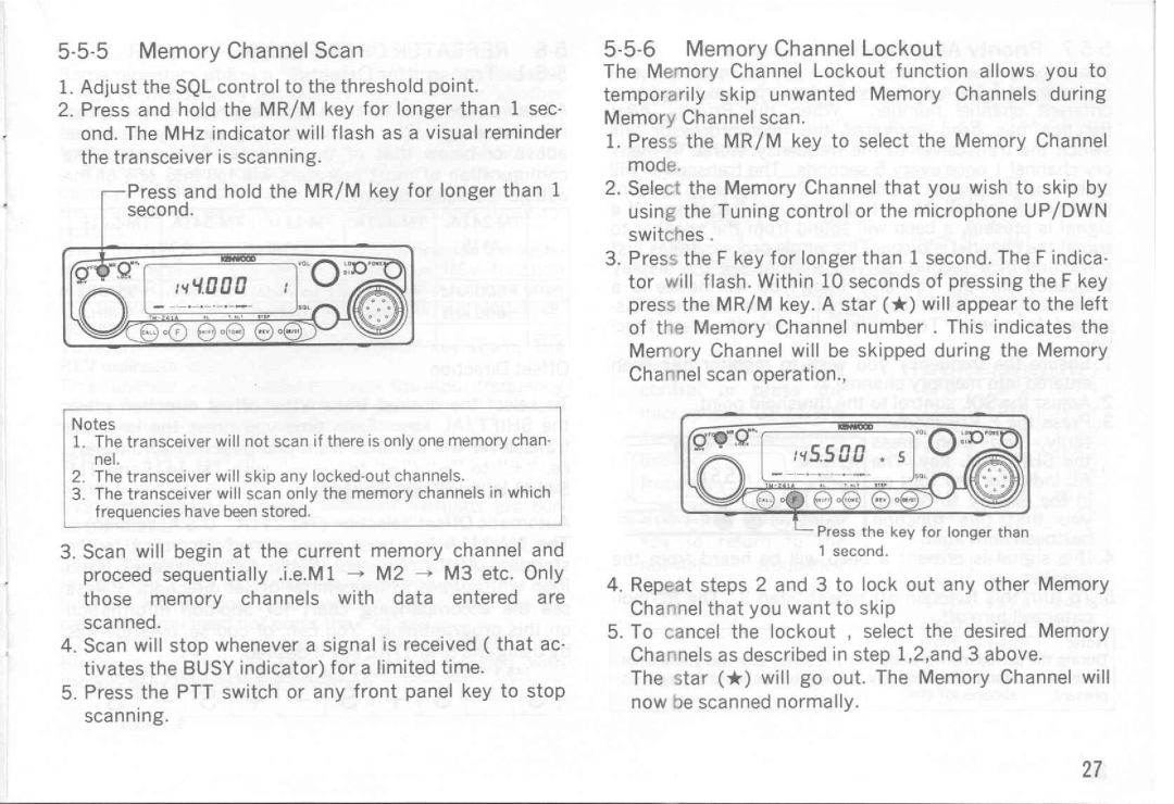 Kenwood TM-441A, TM-241E, TM-541E, TM-541A, TM-441E, TM-241A manual 