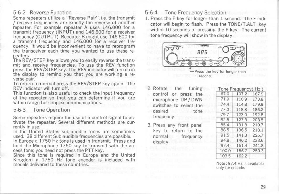 Kenwood TM-241A, TM-241E, TM-541E, TM-541A, TM-441A, TM-441E manual 