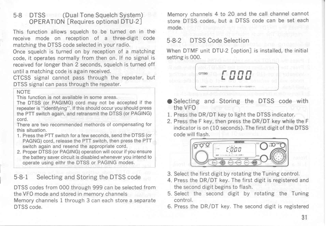 Kenwood TM-541E, TM-241E, TM-541A, TM-441A, TM-441E, TM-241A manual 