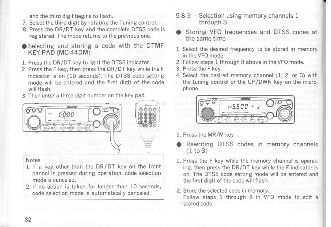 Kenwood TM-541A, TM-241E, TM-541E, TM-441A, TM-441E, TM-241A manual 