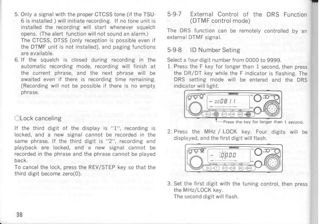 Kenwood TM-541A, TM-241E, TM-541E, TM-441A, TM-441E, TM-241A manual 