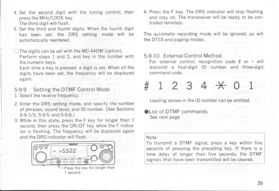 Kenwood TM-441A, TM-241E, TM-541E, TM-541A, TM-441E, TM-241A manual 