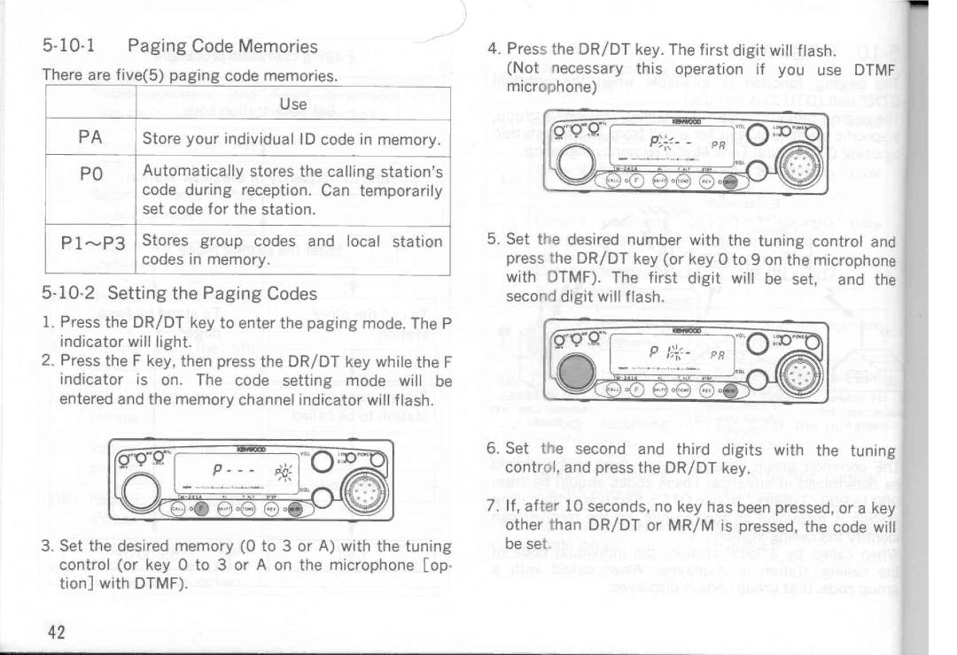 Kenwood TM-241E, TM-541E, TM-541A, TM-441A, TM-441E, TM-241A manual 