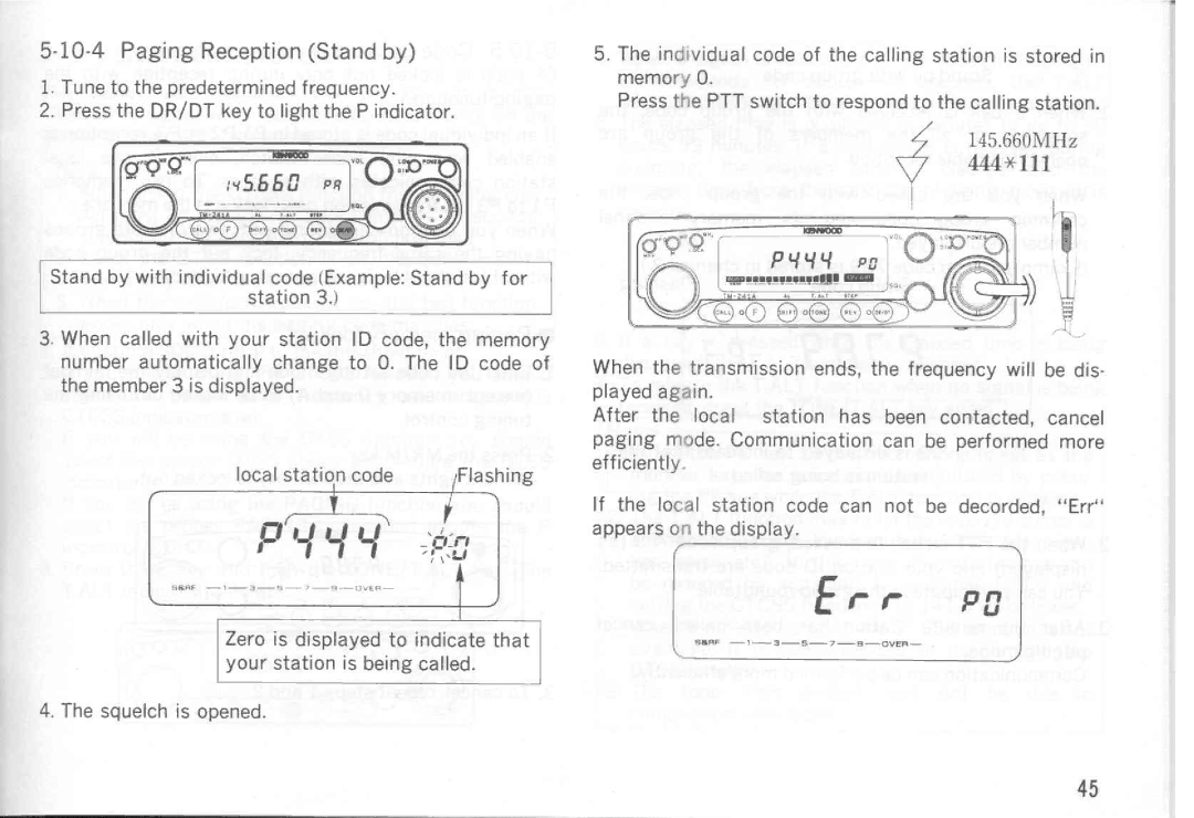 Kenwood TM-441A, TM-241E, TM-541E, TM-541A, TM-441E, TM-241A manual 