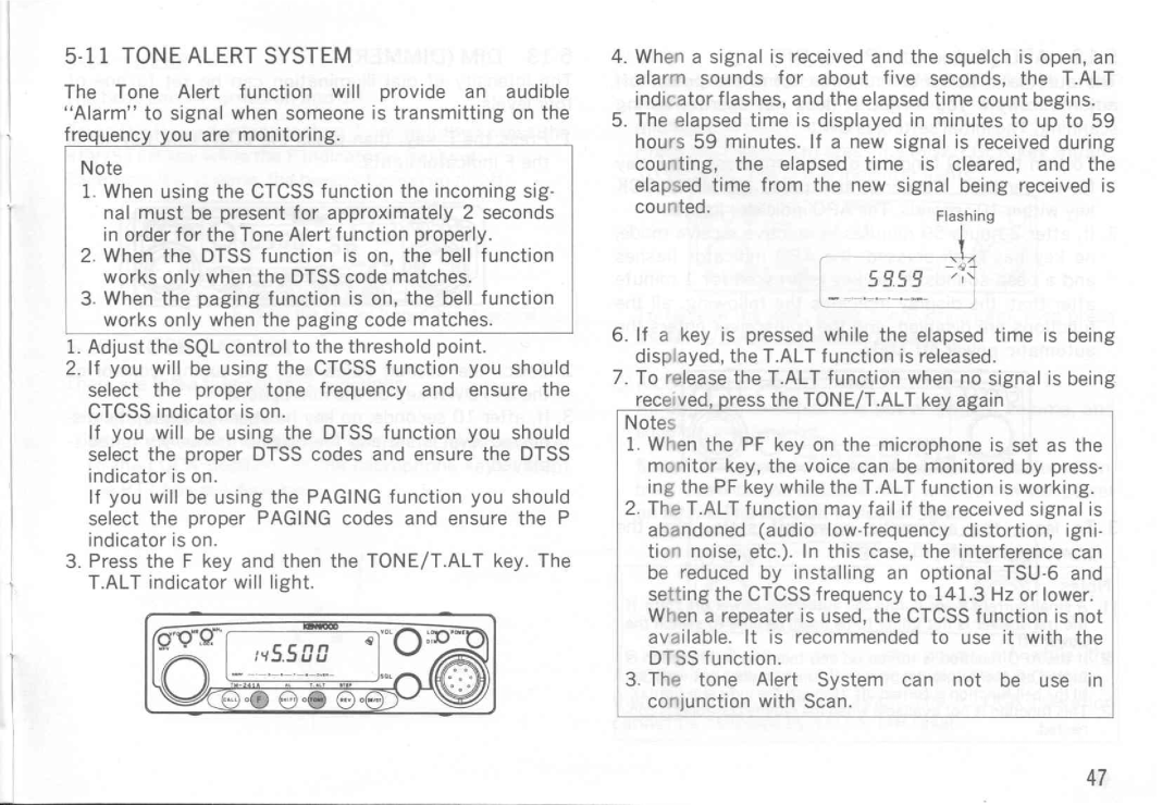 Kenwood TM-241A, TM-241E, TM-541E, TM-541A, TM-441A, TM-441E manual 