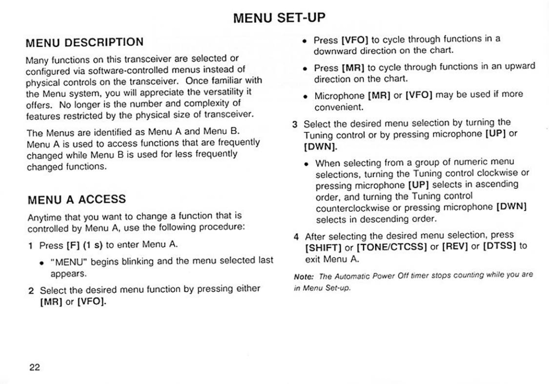 Kenwood TM451A/451E, TM-251A/251E manual 