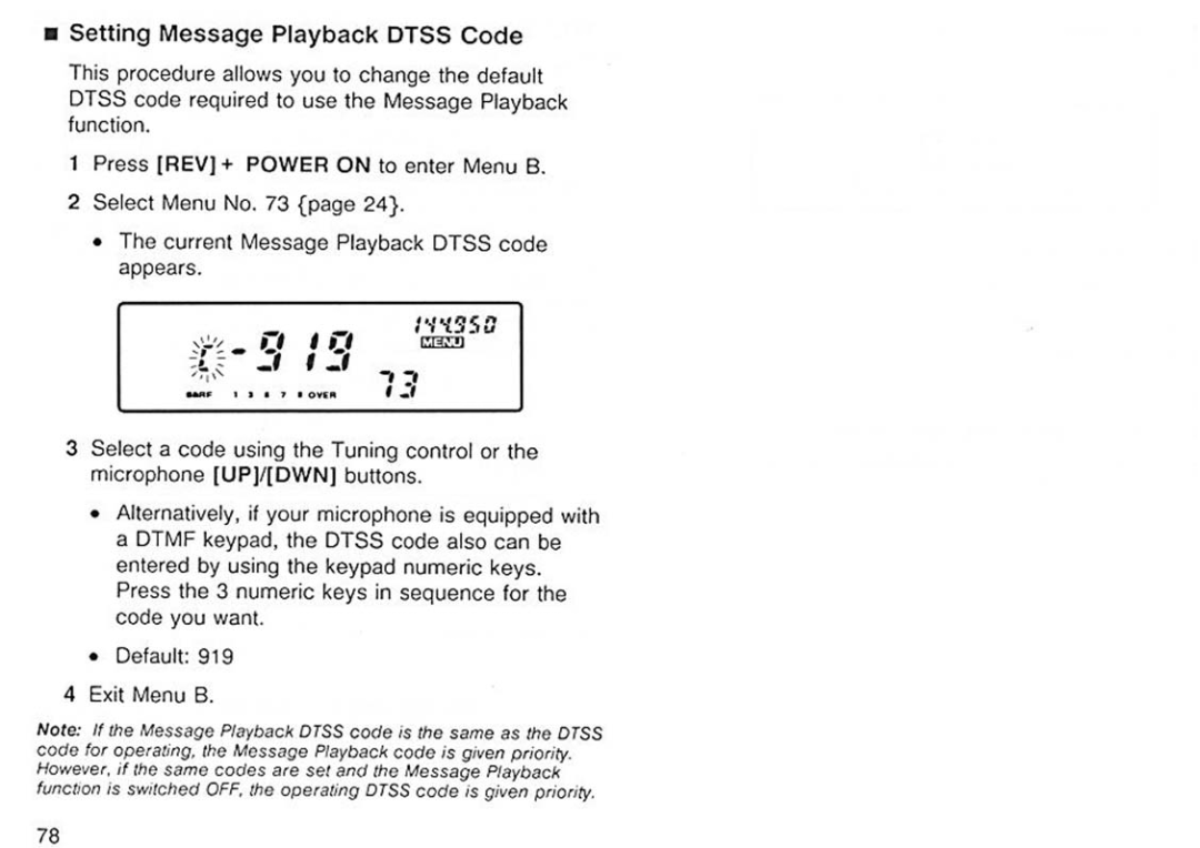 Kenwood TM451A/451E, TM-251A/251E manual 