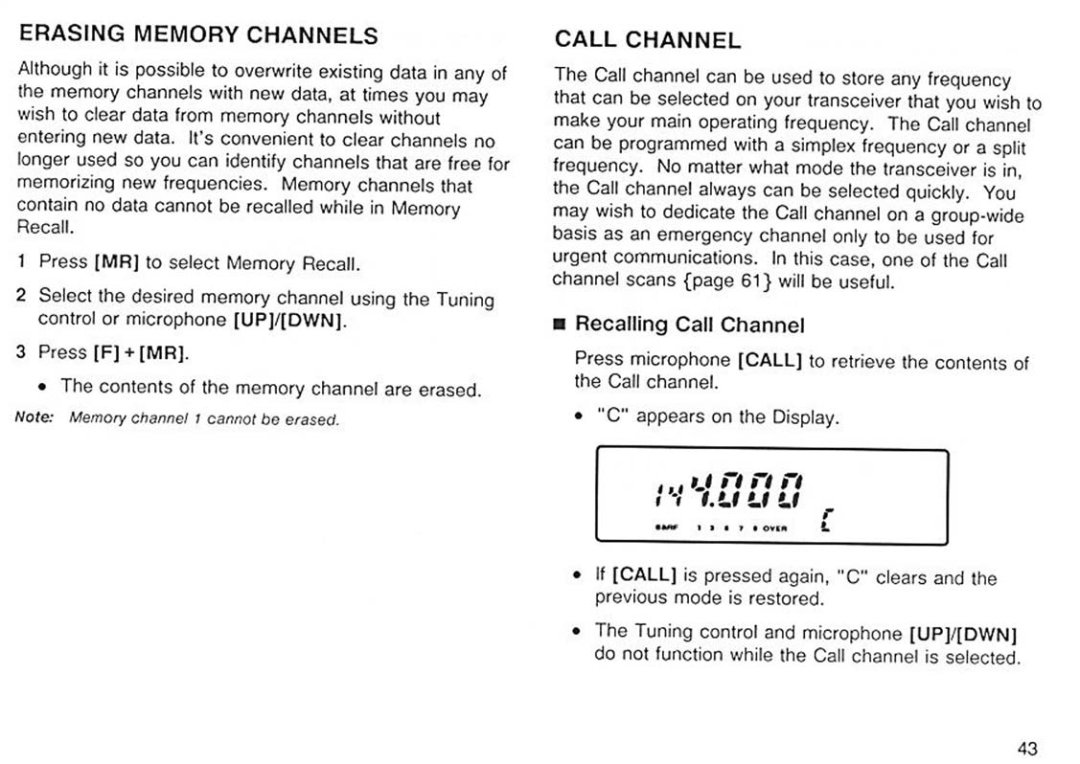Kenwood TM-251A/251E, TM451A/451E manual 