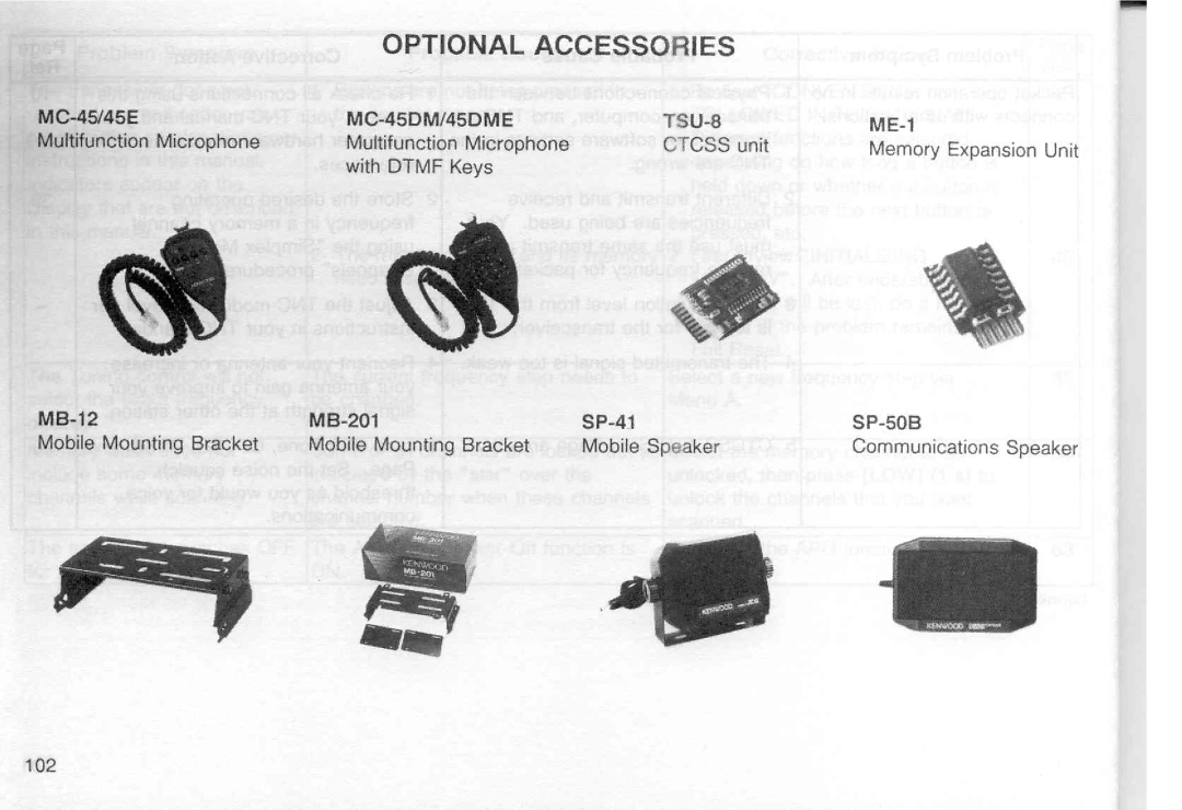 Kenwood TM-251A, TM-251E, TM-451E, TM-451A manual 