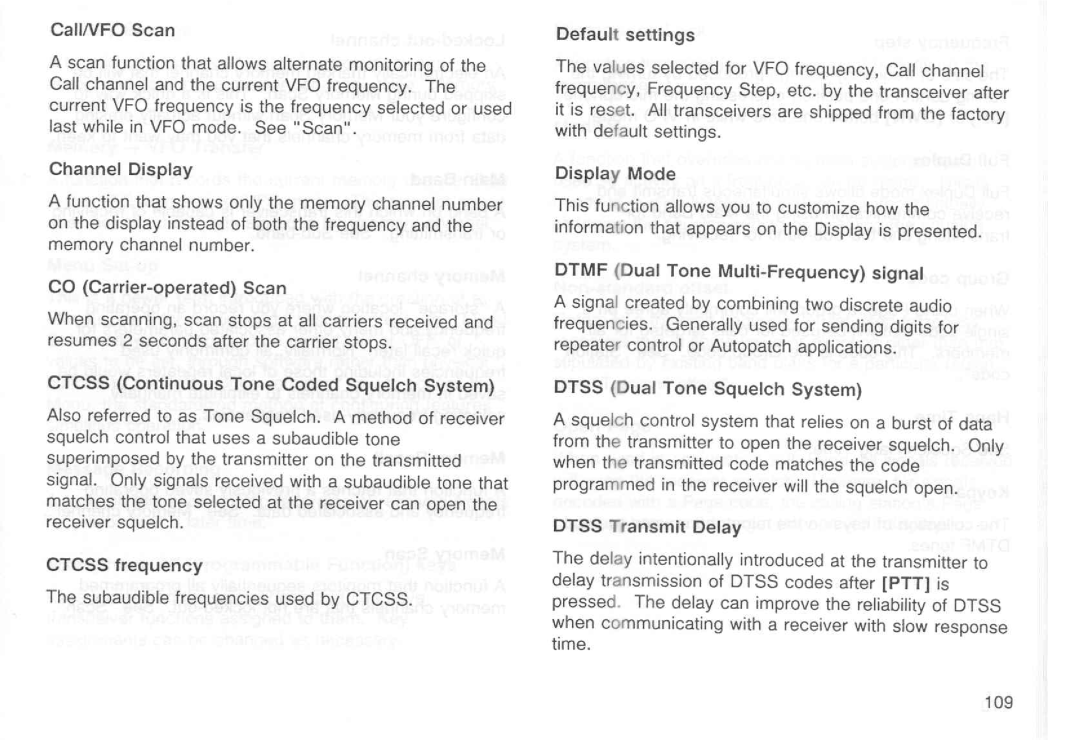 Kenwood TM-251E, TM-251A, TM-451E, TM-451A manual 