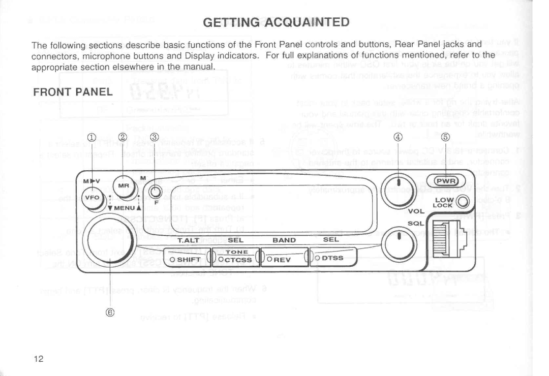 Kenwood TM-451E, TM-251E, TM-251A, TM-451A manual 