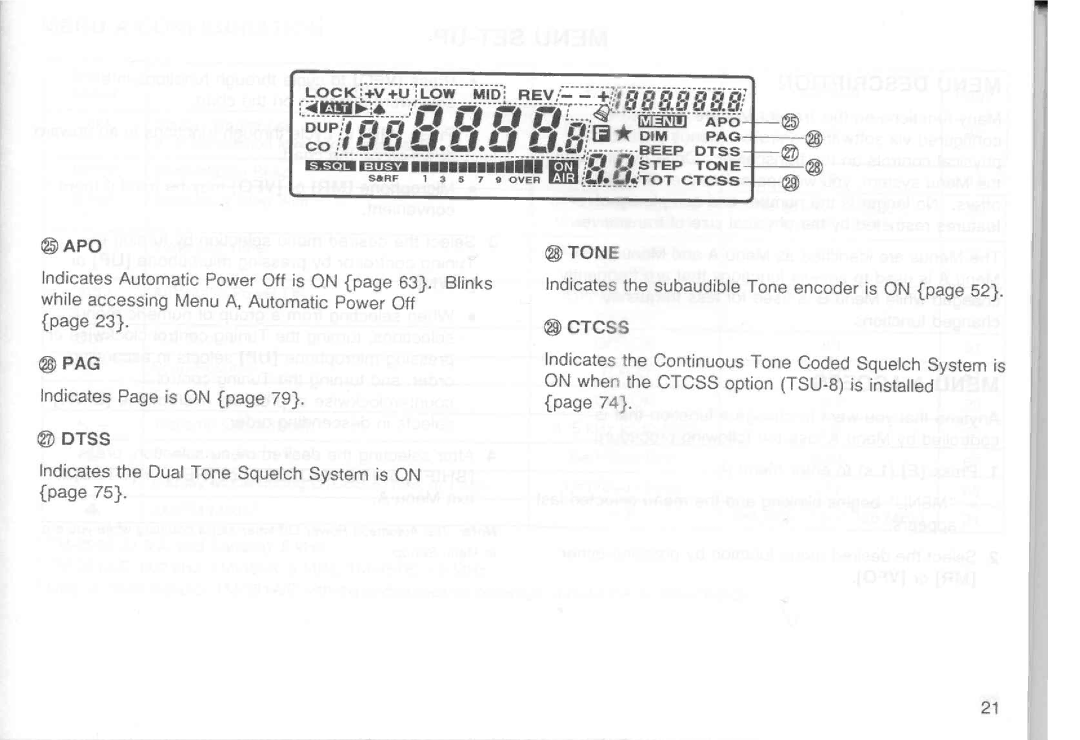 Kenwood TM-251E, TM-251A, TM-451E, TM-451A manual 