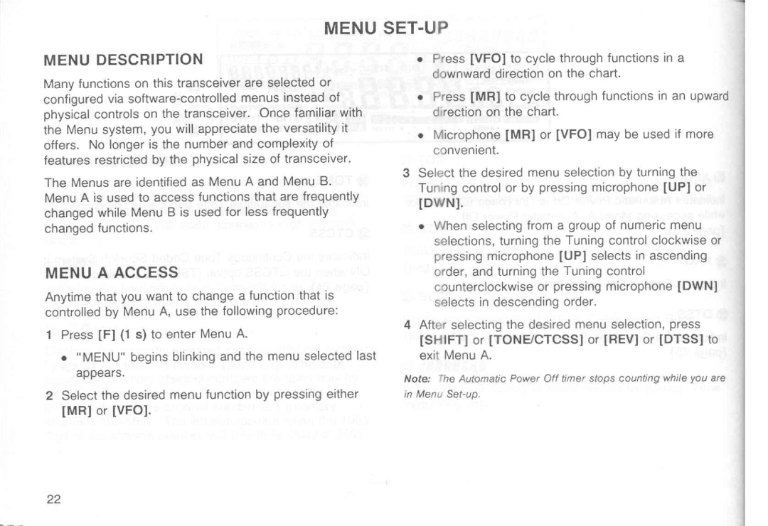 Kenwood TM-251A, TM-251E, TM-451E, TM-451A manual 