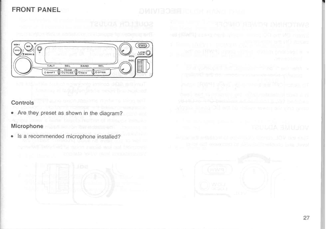 Kenwood TM-451E, TM-251E, TM-251A, TM-451A manual 