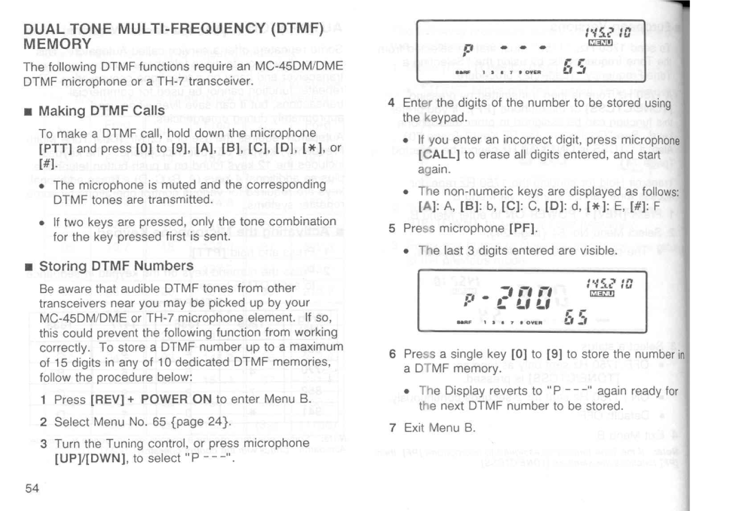 Kenwood TM-251A, TM-251E, TM-451E, TM-451A manual 