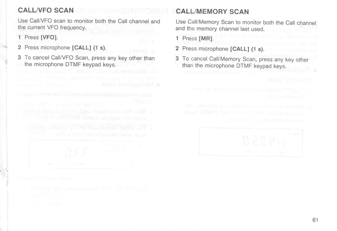 Kenwood TM-251E, TM-251A, TM-451E, TM-451A manual 