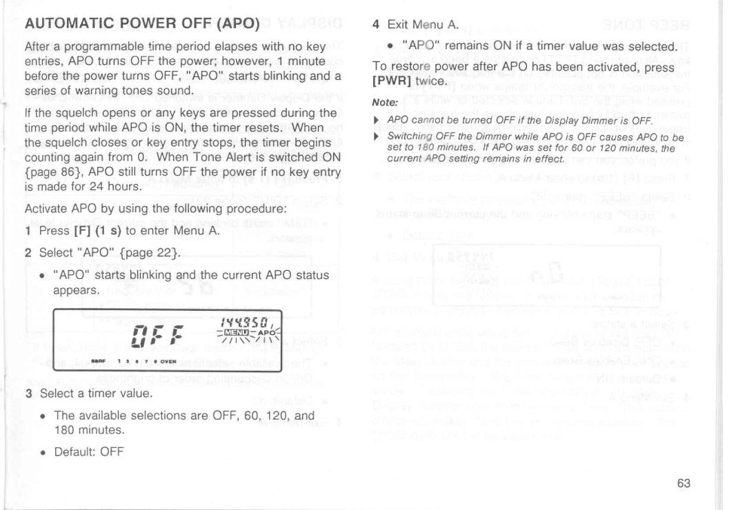 Kenwood TM-451E, TM-251E, TM-251A, TM-451A manual 