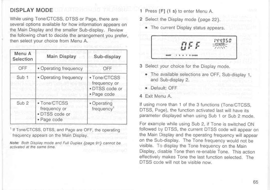 Kenwood TM-251E, TM-251A, TM-451E, TM-451A manual 