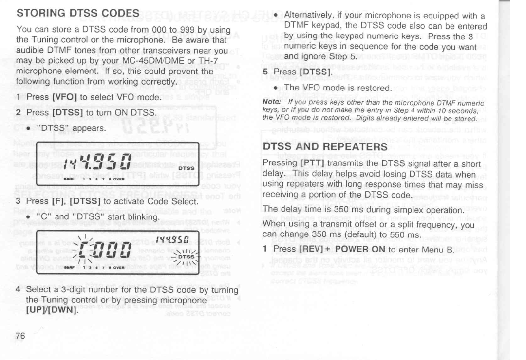 Kenwood TM-451A, TM-251E, TM-251A, TM-451E manual 
