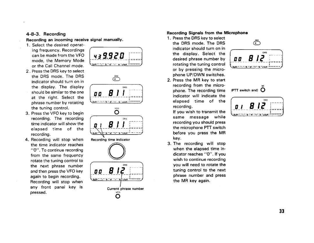 Kenwood TM-231E, TM-431A, TM-431E, TM-531E, TM-331A, TM-531A manual 