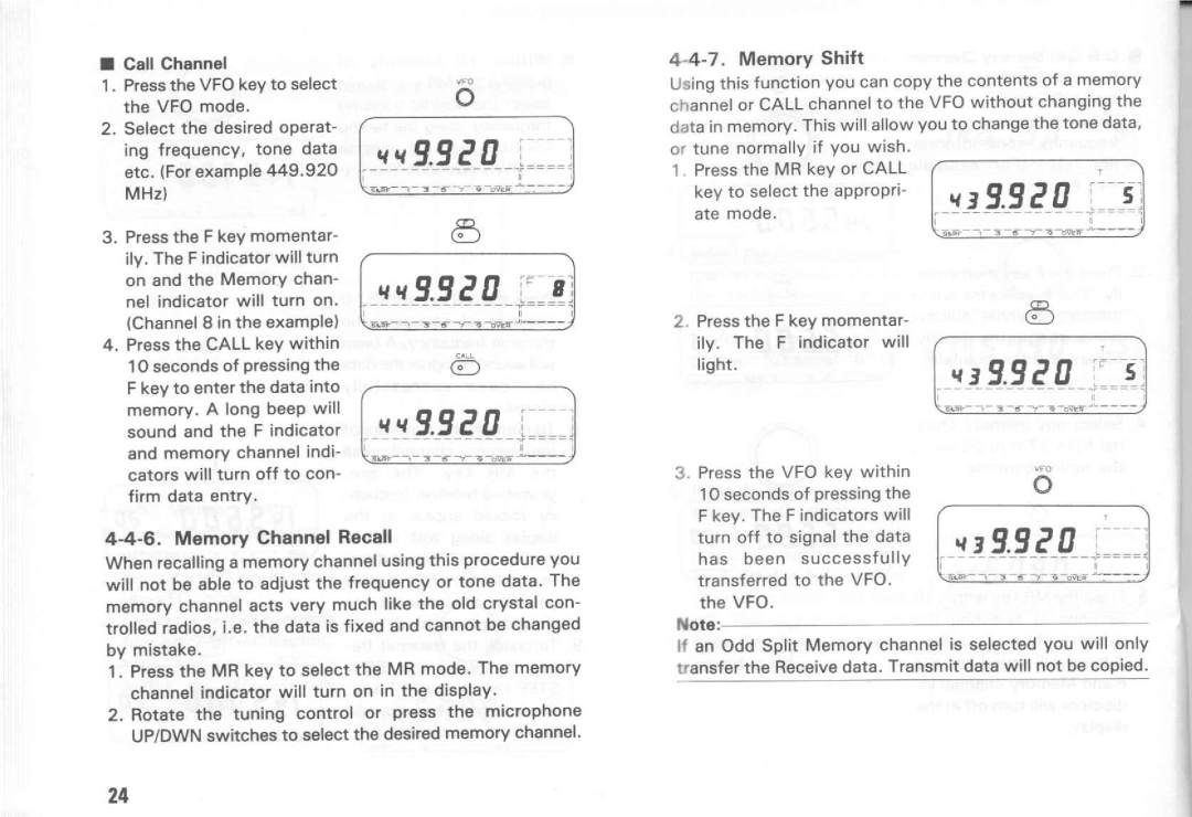 Kenwood TM-431A, TM-431E, TM-531E, TM-231E, TM-331A, TM-531A manual 