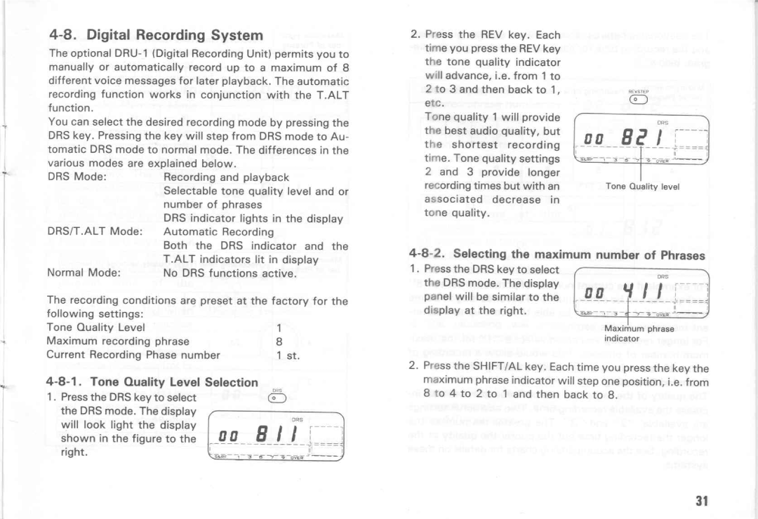 Kenwood TM-431E, TM-431A, TM-531E, TM-231E, TM-331A, TM-531A manual 